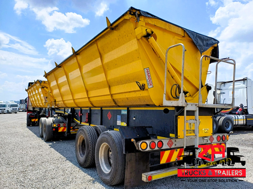 2022 PARAMOUNT 45 CUBE SIDE TIPPER TRAILER #53304